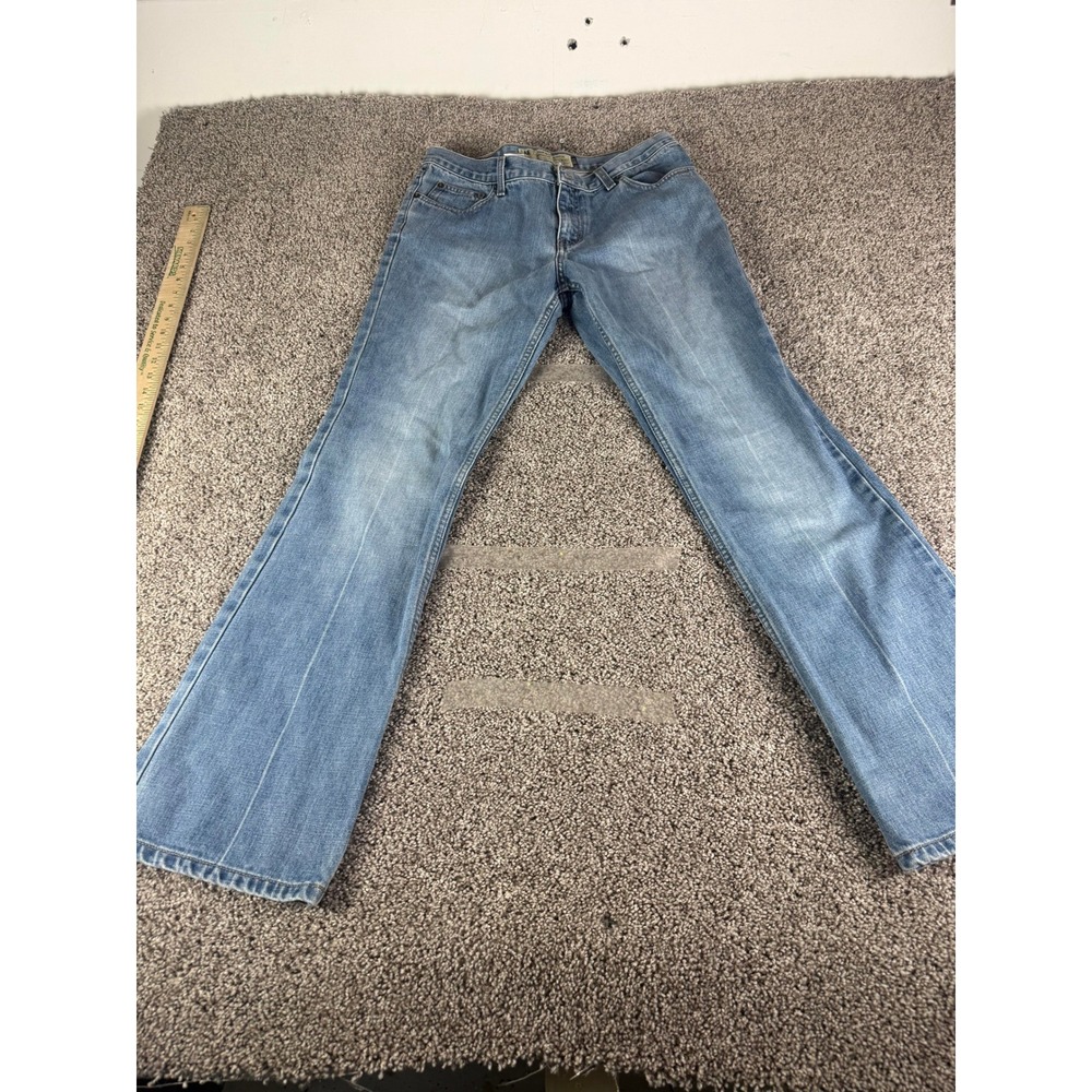 Vintage American Eagle Outfitters Bootcut Jeans Women Blue Denim 100% Cotton - 8